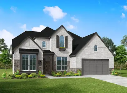 New construction Single-Family house 520 Stallion Ln, Van Alstyne, TX 75495 plan Leyland - image