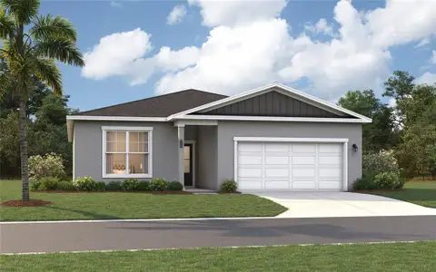New construction Single-Family house 6629 Verbena Pl, Lake Hamilton, FL 33851 plan Seaton II - image