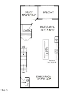 New construction Condo house 426 Gaston Park Ln, Unit 100, Wake Forest, NC 27587 plan Tessa - image 4