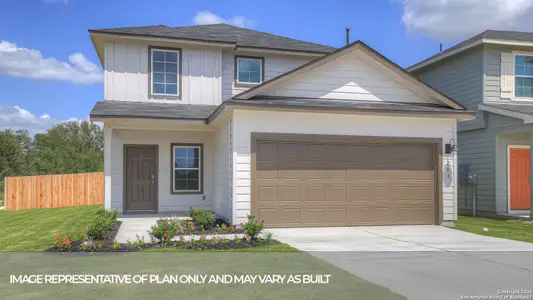 New construction Single-Family house 241 Hodges St, Maxwell, TX 78656 plan The Nicole - image