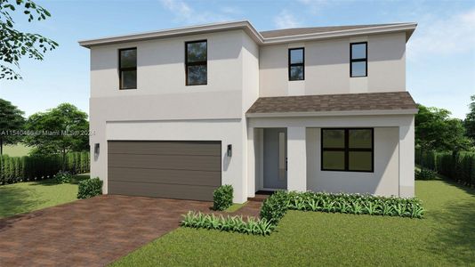 New construction Single-Family house 12910 266 Terrace Sw, Miami, FL 33032 Galen- photo 0