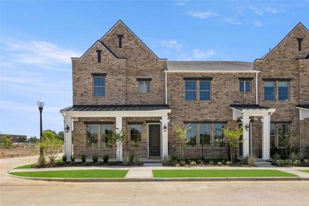 New construction Townhouse house 606 Blue Ridge Drive, Mansfield, TX 76063 Berkeley Homeplan- photo 0