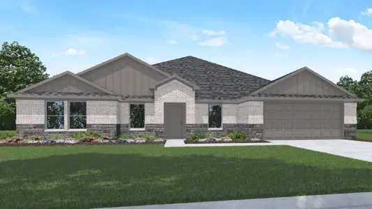 New construction Single-Family house 15102 Cibolo Ln, Baytown, TX 77523 plan E60C - image