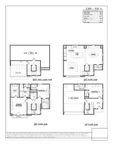 4 story floor plan