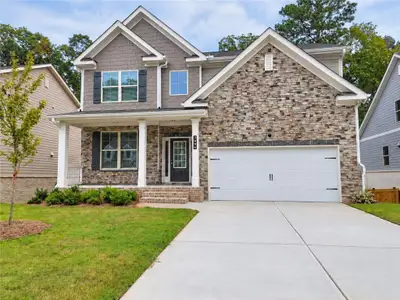 New construction Single-Family house 3996 Lockaby Wy, Lawrenceville, GA 30044 plan Inwood - image