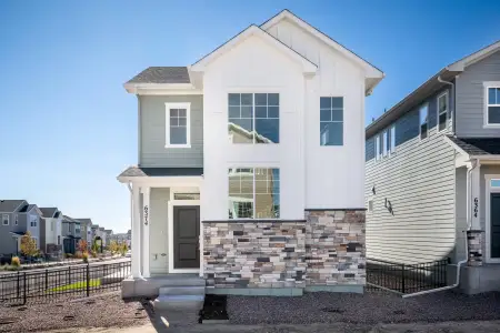 New construction Single-Family house 6374 Scrabble Vw, Colorado Springs, CO 80924 plan The Copperleaf - image