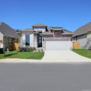 New construction Single-Family house 10135 Belle Pkwy, San Antonio, TX 78254 plan 1992W - image