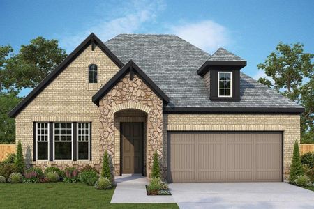 New construction Single-Family house 12335 Grassy Bend Drive, Mont Belvieu, TX 77523 The Kepley- photo 0