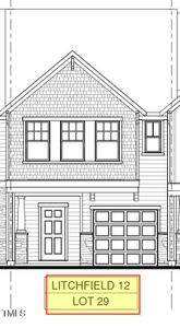 New construction Townhouse house 693 Leland Hill Cir, Zebulon, NC 27597 Litchfield- photo 0