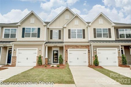 New construction Townhouse house 6370 Nandina Drive, Unit Lot 163, Harrisburg, NC 28075 Ashland- photo 0