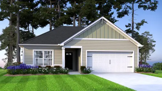 New construction Single-Family house 1579 Howard Dr, Fountain Inn, SC 29644 plan Spruce A - image