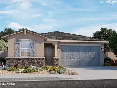 New construction Single-Family house 25191 N 160Th Ave, Surprise, AZ 85387 plan Carson - image