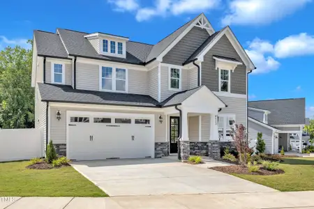 New construction Single-Family house 9113 Dupree Meadow Dr, Angier, NC 27501 plan The Hampton - image