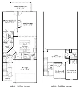 New construction Townhouse house 870 Foxtail Dr, Longs, SC 29568 plan Norman - image 2