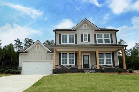 New construction Single-Family house 221 River Station Drive, Monroe, GA 30656 The Lakehurst- photo 0