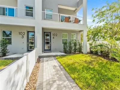 New construction Townhouse house 102 W Adalee St, Unit 4, Tampa, FL 33602 - image