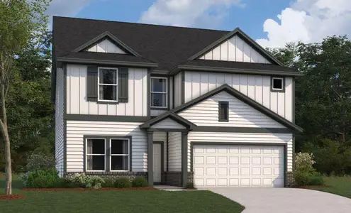 New construction Single-Family house 11909 Dillon Falls Dr, Austin, TX 78747 Eisenhower - Smart Series- photo 0