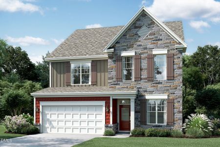 New construction Single-Family house 2357 Englemann Dr, Unit Lot 132, Apex, NC 27502 - image