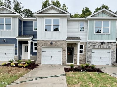 New construction Townhouse house 5235 Red Crimson Dr, Willow Spring, NC 27592 plan PEARSON - image