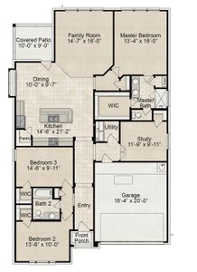 New construction Single-Family house 1817 Michael Dr, Princeton, TX 75407 plan Mountain View B - image 2