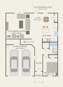 Pulte Homes, Kisko floor plan