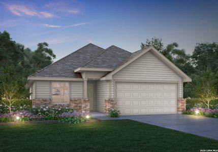 New construction Single-Family house 8506 Smithers Ave, San Antonio, TX 78252 plan The Ravenna - image