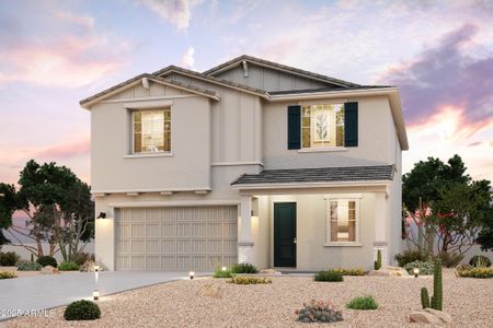 New construction Single-Family house 18172 W Calle Lejos, Surprise, AZ 85387 plan Plan 5 - image