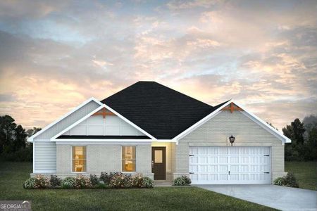 New construction Single-Family house 50 Faulkner Cir, Social Circle, GA 30025 - image