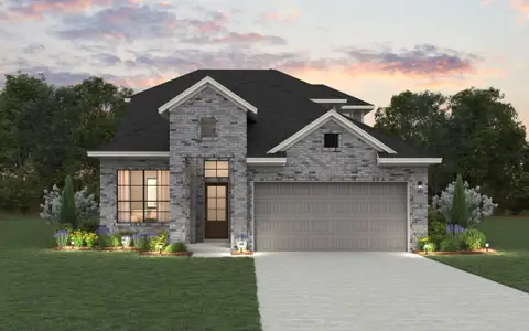 New construction Single-Family house 405 Raleigh Dr, Georgetown, TX 78633 plan Warner - image