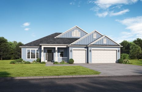 New construction Single-Family house 304 Sandy Bluff Ln, Yulee, FL 32097 plan Bluffton - image