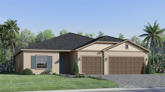 New construction Single-Family house 6724 Sw 180Th Cir, Dunnellon, FL 34432 plan Harborwalk - image