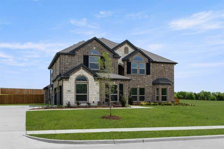 New construction Single-Family house 210 Cheyenne Mountain Dr, Ovilla, TX 75154 plan Brentmoore FS - image