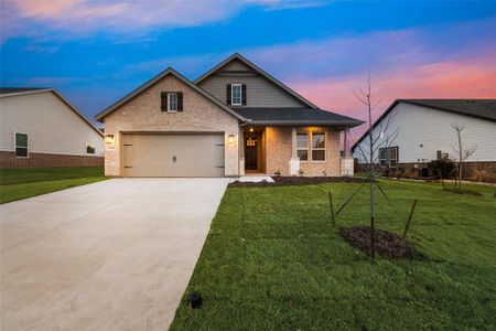 New construction Single-Family house 1404 Cedar Trl, Azle, TX 76020 Cascade II- photo 6 6