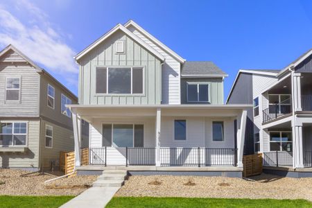 New construction Single-Family house 5271 Rendezvous Parkway, Timnath, CO 80547 Meadow Series - Cascade- photo 0