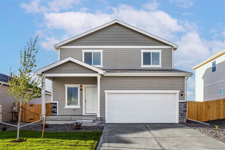 New construction Single-Family house 48175 Shetland Dr, Bennett, CO 80102 - image