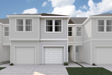 New construction Townhouse house 1047 Egret Branch Wy, Jacksonville, FL 32218 plan Olive - image