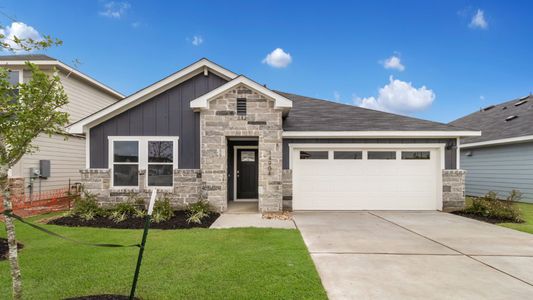 New construction Single-Family house 18505 Blazing Ranch Ln, Manor, TX 78653 plan The Lakeway - image