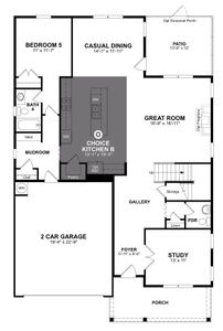 New construction Single-Family house 2511 Vetrina Wy, Apex, NC 27502 plan Dillon - image