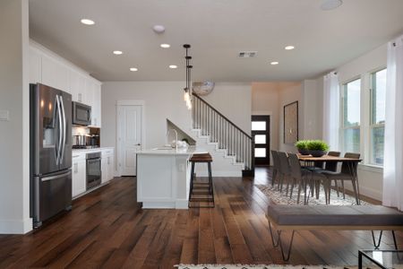 Open concept throughout main living areas