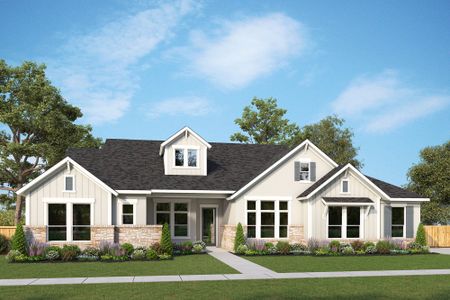 New construction Single-Family house 1122 Sirockham Blvd, Bulverde, TX 78163 plan The Monterey - image