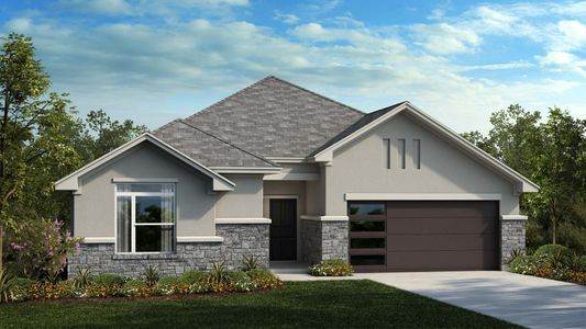 New construction Single-Family house 147 Samuel Blair Pass, Bastrop, TX 78602 - photo 0