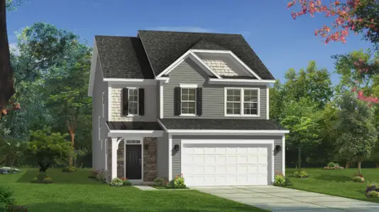 New construction Single-Family house 500 Hipwood Dr, Zebulon, NC 27597 plan Malbec - image