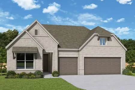 New construction Single-Family house 5007 Nesbit Path, Rosenberg, TX 77471 plan The Garland - image