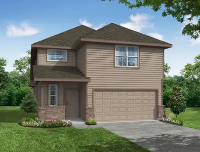 New construction Single-Family house 15610 Coneflower Hills Dr, Houston, TX 77090 plan The Wisteria - image