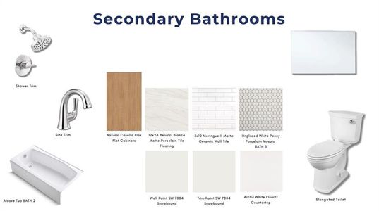 Secondary Bath Design Scheme