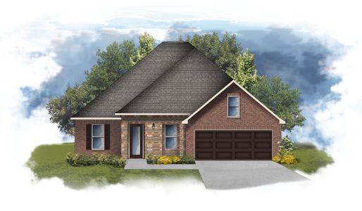 New construction Single-Family house 6010 Overcup Dr, Lumberton, TX 77657 plan Hanson III S - image