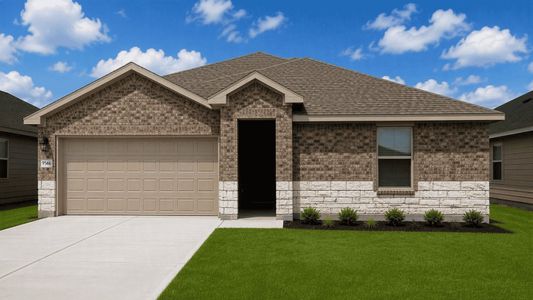 New construction Single-Family house 9566 Swedish Oak Dr, Corpus Christi, TX 78410 plan Bellvue - image