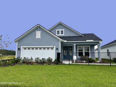 New construction Single-Family house 3514 Zydeco Loop, Green Cove Springs, FL 32043 Edison II- photo 0