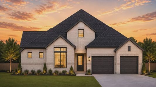 New construction Single-Family house 1673 Willow Bean Dr, Georgetown, TX 78633 plan Drios - image