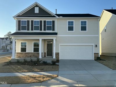 New construction Single-Family house 3701 Watson Ridge Ln, Raleigh, NC 27616 Tessa- photo 0